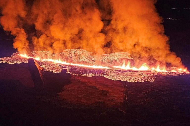 Otra erupción volcánica golpea Islandia