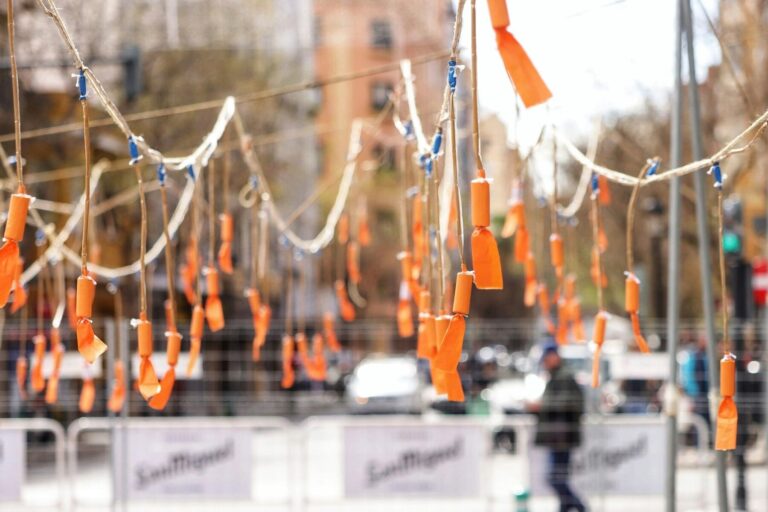 Concentración de más de 200 personas en Cibeles por la ‘mascletà’ y sus impactos en la fauna y la flora