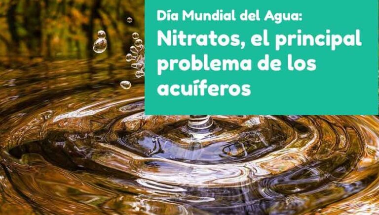 Estudio indica que más de 200.000 personas se quedan sin agua debido a la contaminación por nitratos de origen agrícola y ganadero